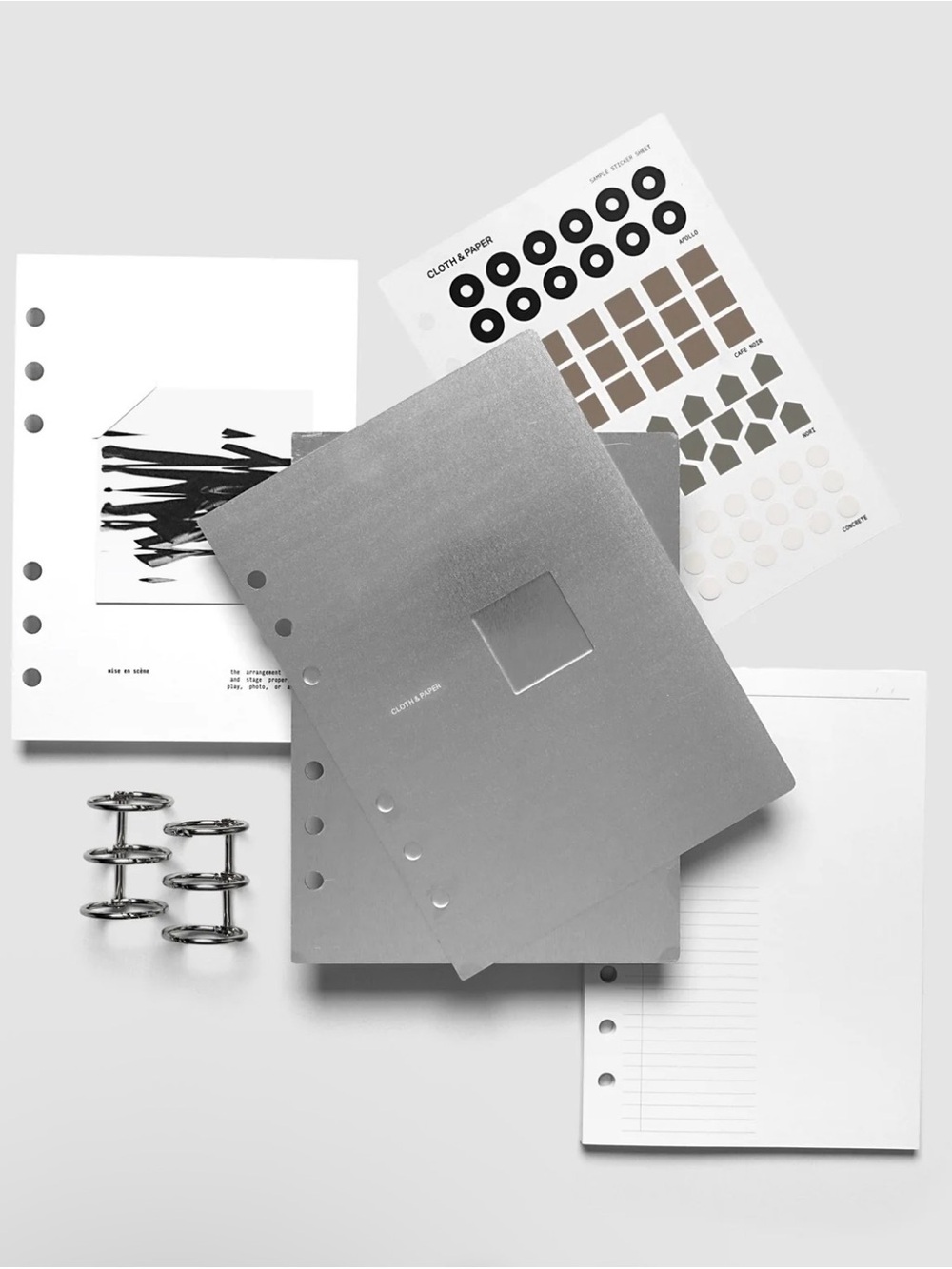 Cloth & Paper Clad Modular Planning System